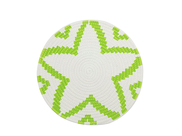 棉绳印花-变形五角星